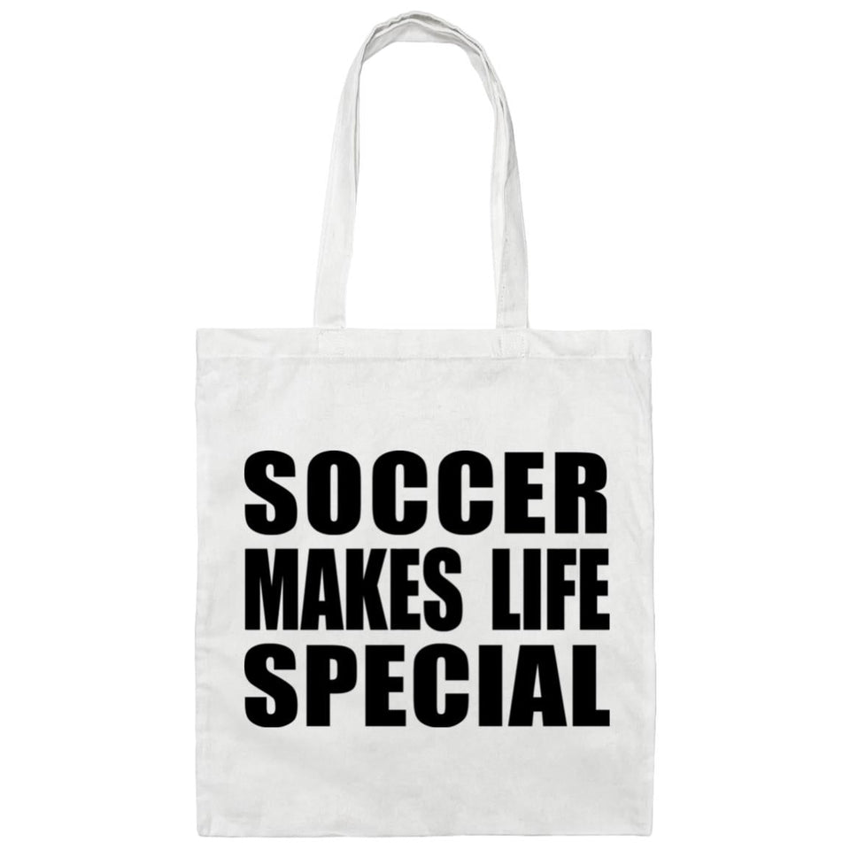 Soccer Makes Life Special - Tote Bag White