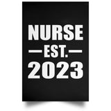 Nurse Established EST. 2023 - Poster Portrait