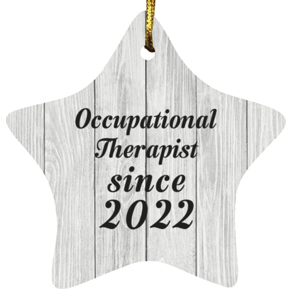 Occupational Therapist Since 2022 - Star Ornament F