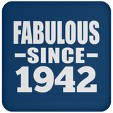 82nd Birthday Fabulous Since 1942 - Drink Coaster