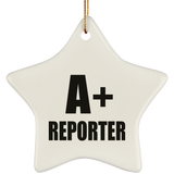 A+ Reporter - Star Ornament