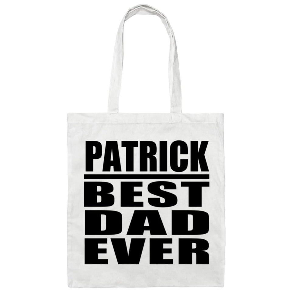 Patrick Best Dad Ever - Tote Bag White