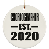Choreographer Established EST. 2020 - Circle Ornament