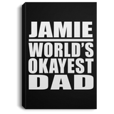 Jamie World's Okayest Dad - Canvas Portrait