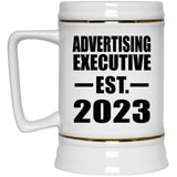 Advertising Executive Established EST. 2023 - Beer Stein