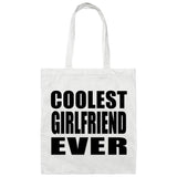 Coolest Girlfriend Ever - Tote Bag White