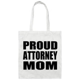 Proud Attorney Mom - Tote Bag White