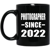 Photographer Since 2022 - 11oz Coffee Mug Black