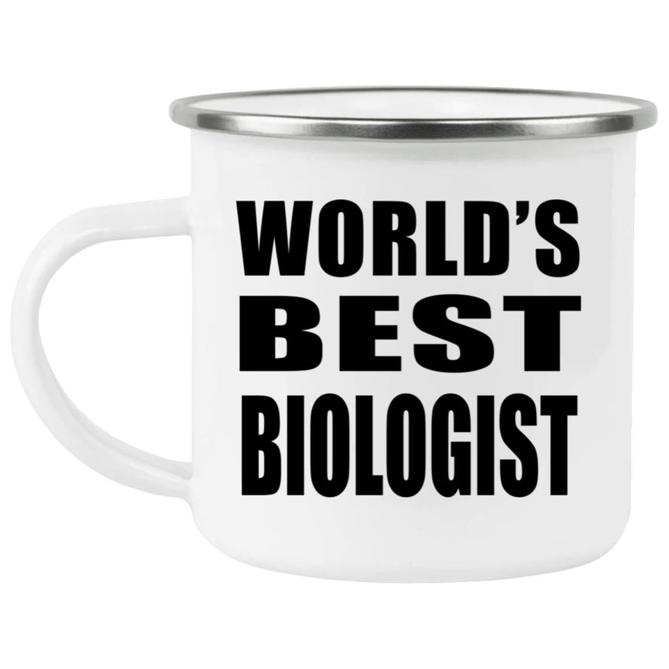World's Best Biologist - 12oz Camping Mug