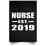 Nurse Established EST. 2019 - Poster Portrait