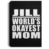 Jill World's Okayest Mom - Canvas Portrait