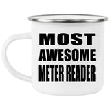 Most Awesome Meter Reader - 12oz Camping Mug