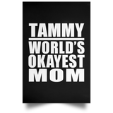 Tammy World's Okayest Mom - Poster Portrait