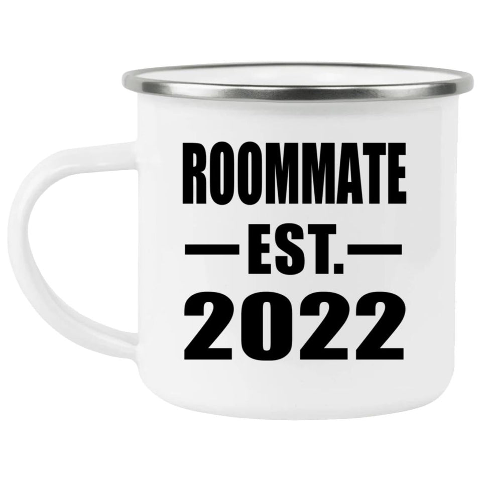 Roommate Established EST. 2022 - 12oz Camping Mug