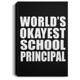 World's Okayest School Principal - Canvas Portrait