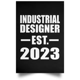 Industrial Designer Established EST. 2023 - Poster Portrait