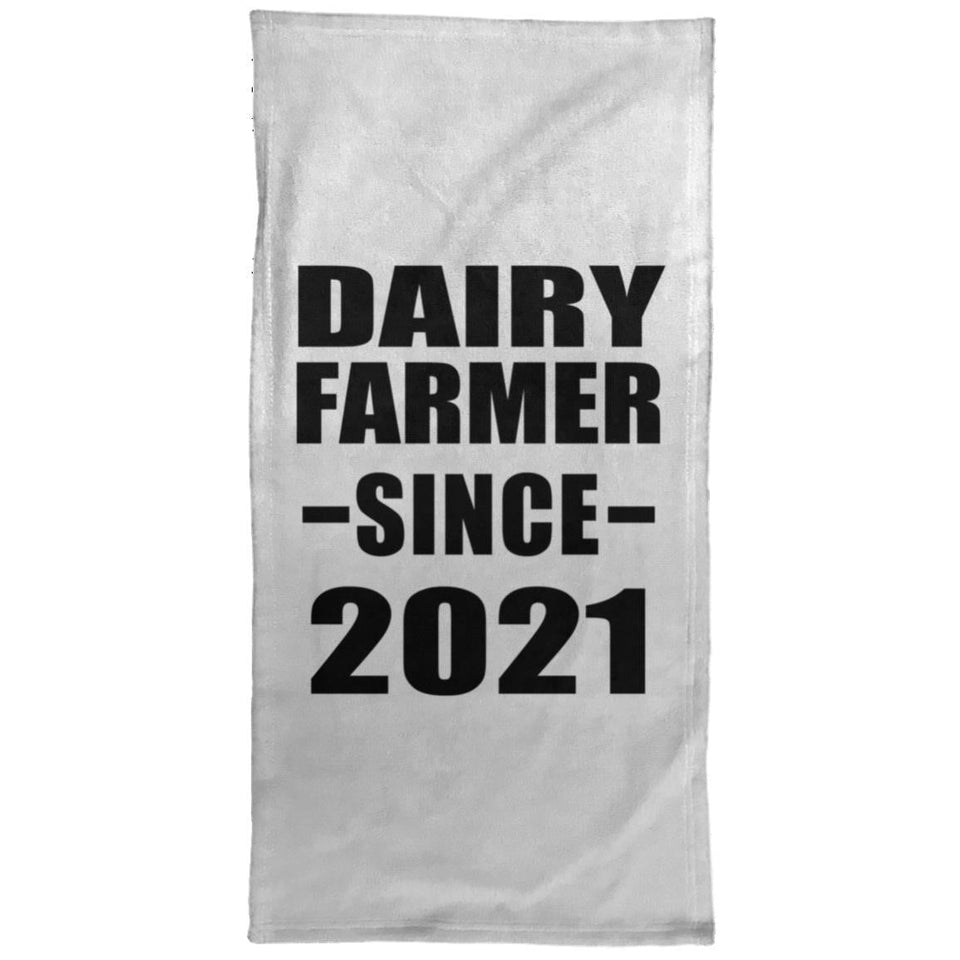 Dairy Farmer Since 2021 - Hand Towel