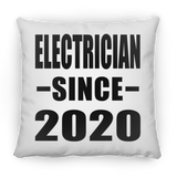 Electrician Since 2020 - Throw Pillow