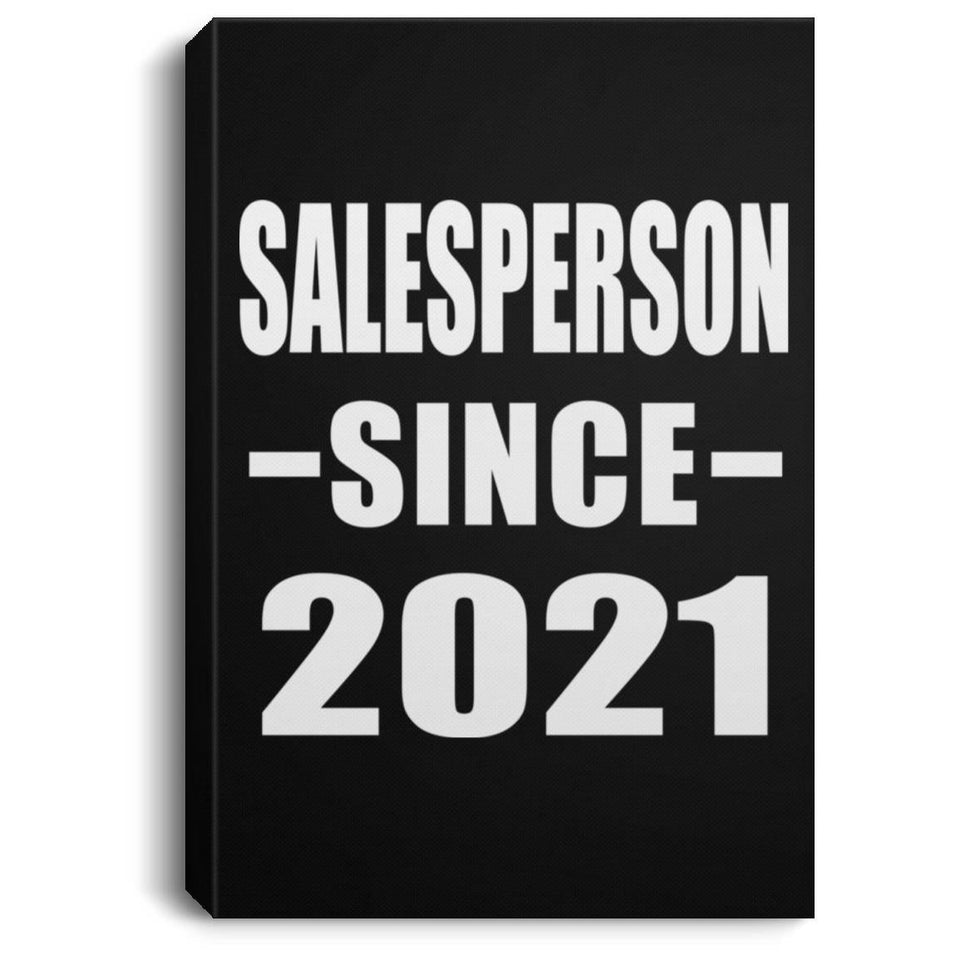 Salesperson Since 2021 - Canvas Portrait