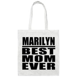 Marilyn Best Mom Ever - Tote Bag White