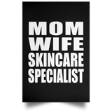 Mom Wife Skincare Specialist - Poster Portrait