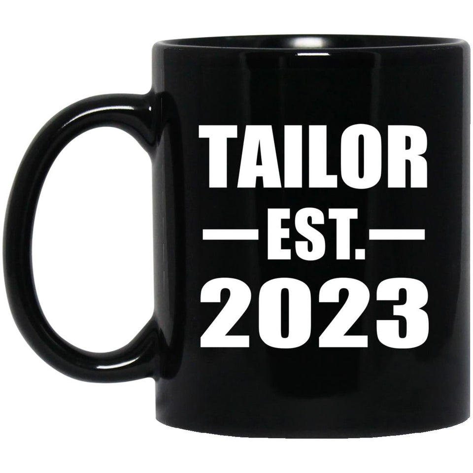 Tailor Established EST. 2023 - 11oz Coffee Mug Black