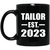 Tailor Established EST. 2023 - 11oz Coffee Mug Black