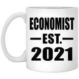 Economist Established EST. 2021 - 11oz Coffee Mug