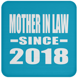 Mother In Law Since 2018 - Drink Coaster