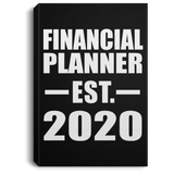 Financial Planner Established EST. 2020 - Canvas Portrait