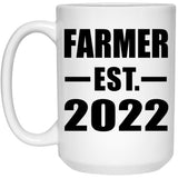 Farmer Established EST. 2022 - 15oz Coffee Mug