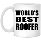 World's Best Roofer - 11 Oz Coffee Mug