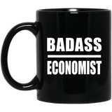 Badass Economist - 11oz Coffee Mug Black