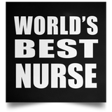 World's Best Nurse - Poster Square