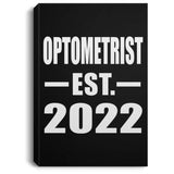 Optometrist Established EST. 2022 - Canvas Portrait