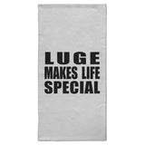 Luge Makes Life Special - Hand Towel
