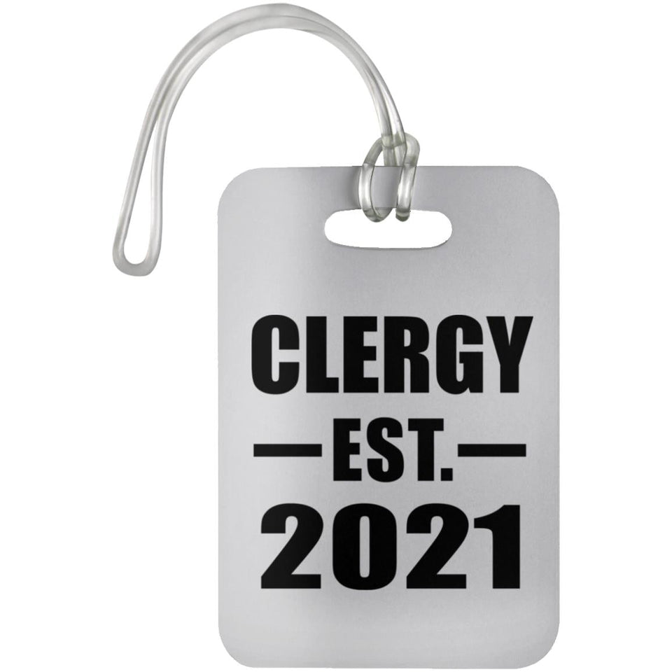 Clergy Established EST. 2021 - Luggage Bag Tag