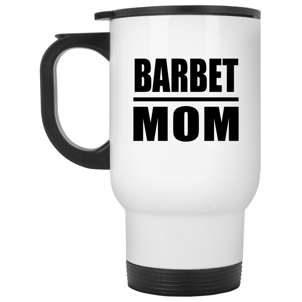 Barbet Mom - White Travel Mug