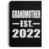 Grandmother Established EST. 2022 - Canvas Portrait