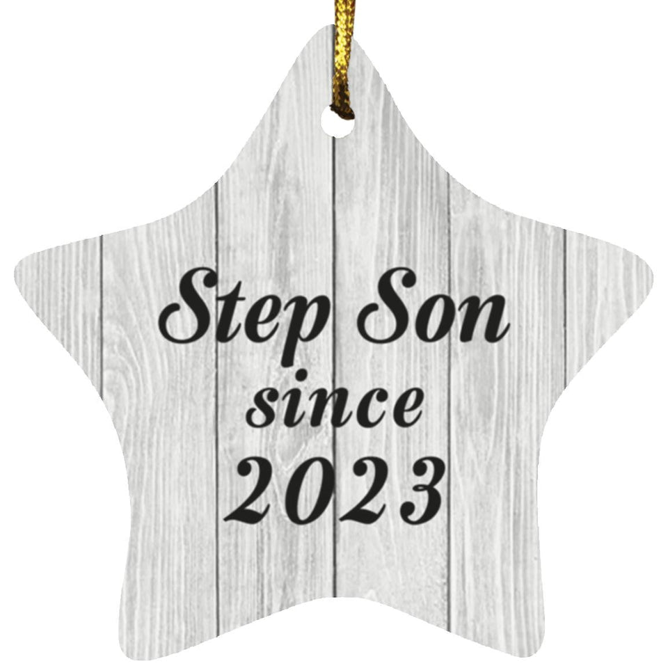Step Son Since 2023 - Star Ornament F
