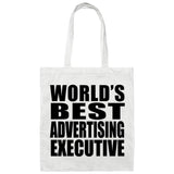 World's Best Advertising Executive - Tote Bag White