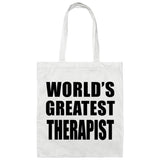 World's Greatest Therapist - Tote Bag White
