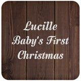 Lucille Baby's First Christmas - Drink Coaster D