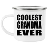 Coolest Grandma Ever - 12oz Camping Mug