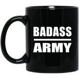 Badass Army - 11oz Coffee Mug Black