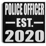 Police Officer Established EST. 2020 - Canvas Square