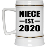 Niece Established EST. 2020 - Beer Stein