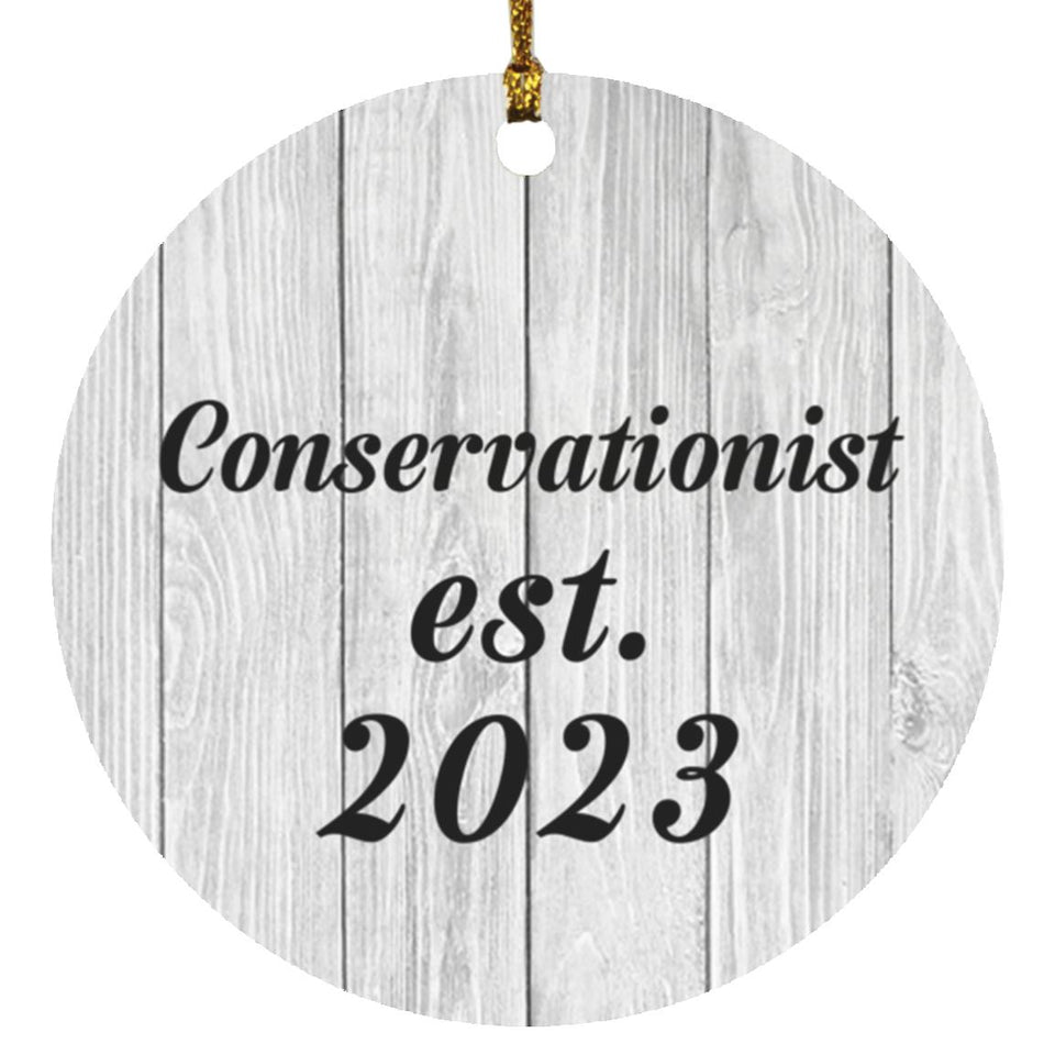 Conservationist Established Est. 2023 - Circle Ornament F
