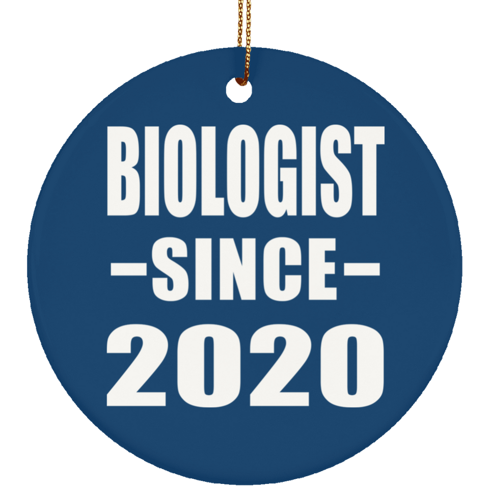 Biologist Since 2020 - Circle Ornament