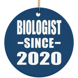 Biologist Since 2020 - Circle Ornament
